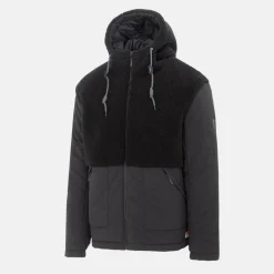 Men's Soul Sherpa Hooded Long Sleeve Hybrid Jacket