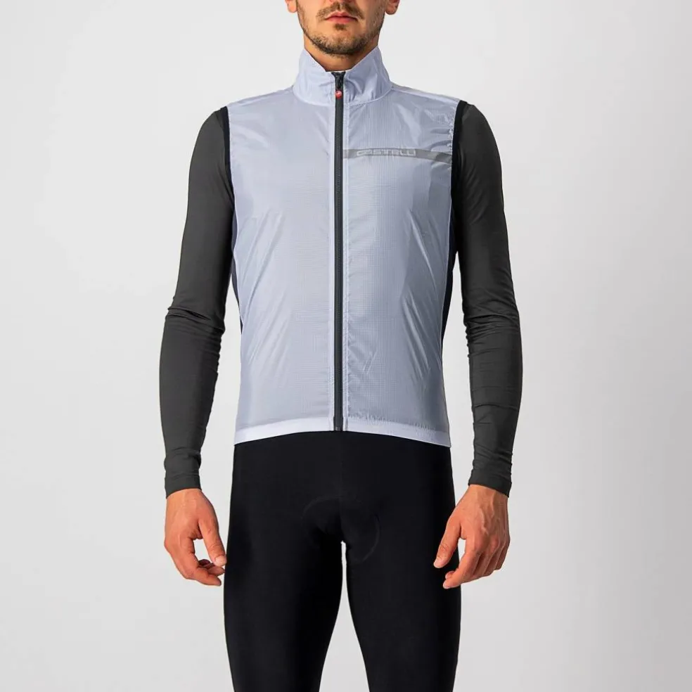 Men's Squadra Windproof Packable Sleeveless Gilet