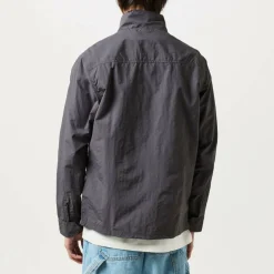 Men's Statlo Long Sleeve Stand Collar Overshirt
