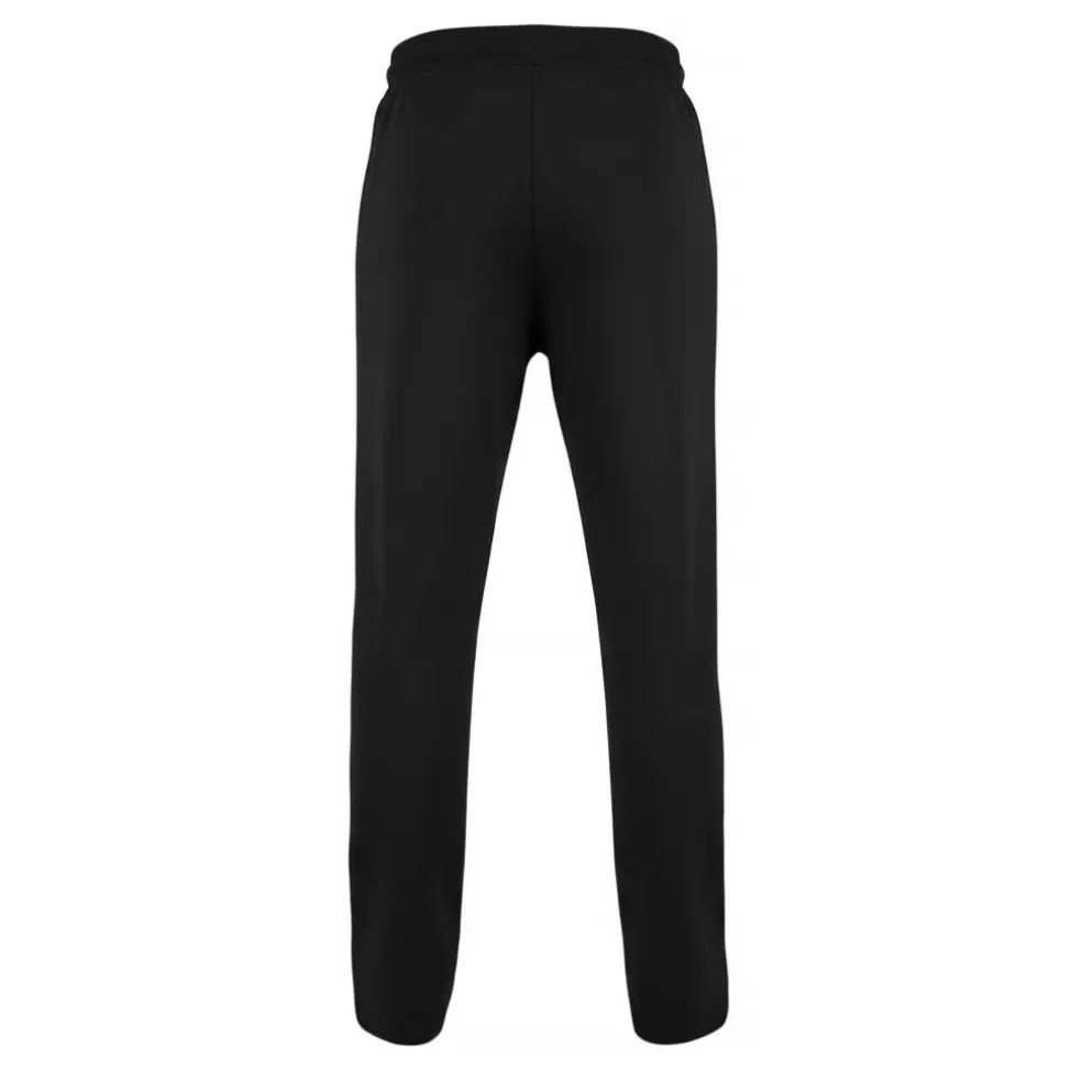 Men's Straight Leg Open Hem Fleece Jogging Bottoms
