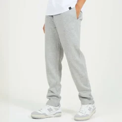 Men's Straight Leg Open Hem Fleece Jogging Bottoms