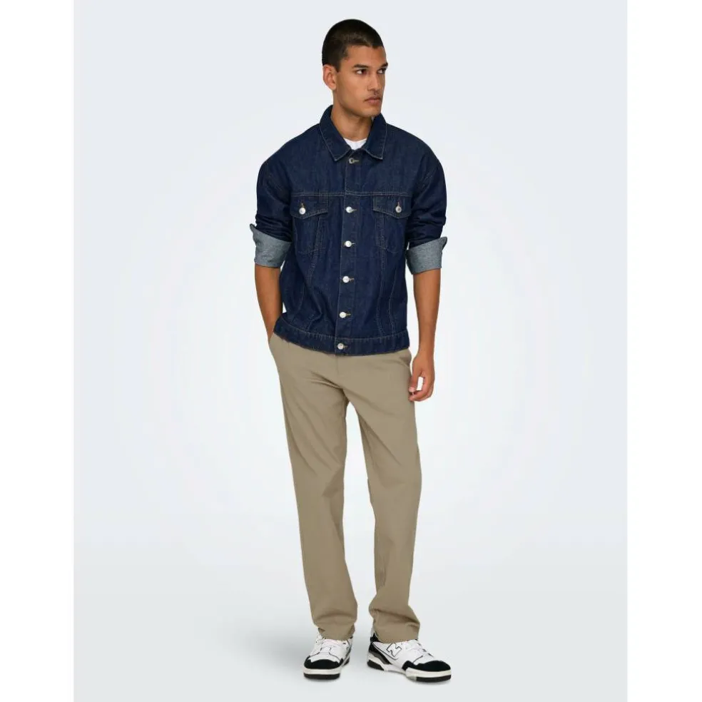 Men's Straight Leg Trousers