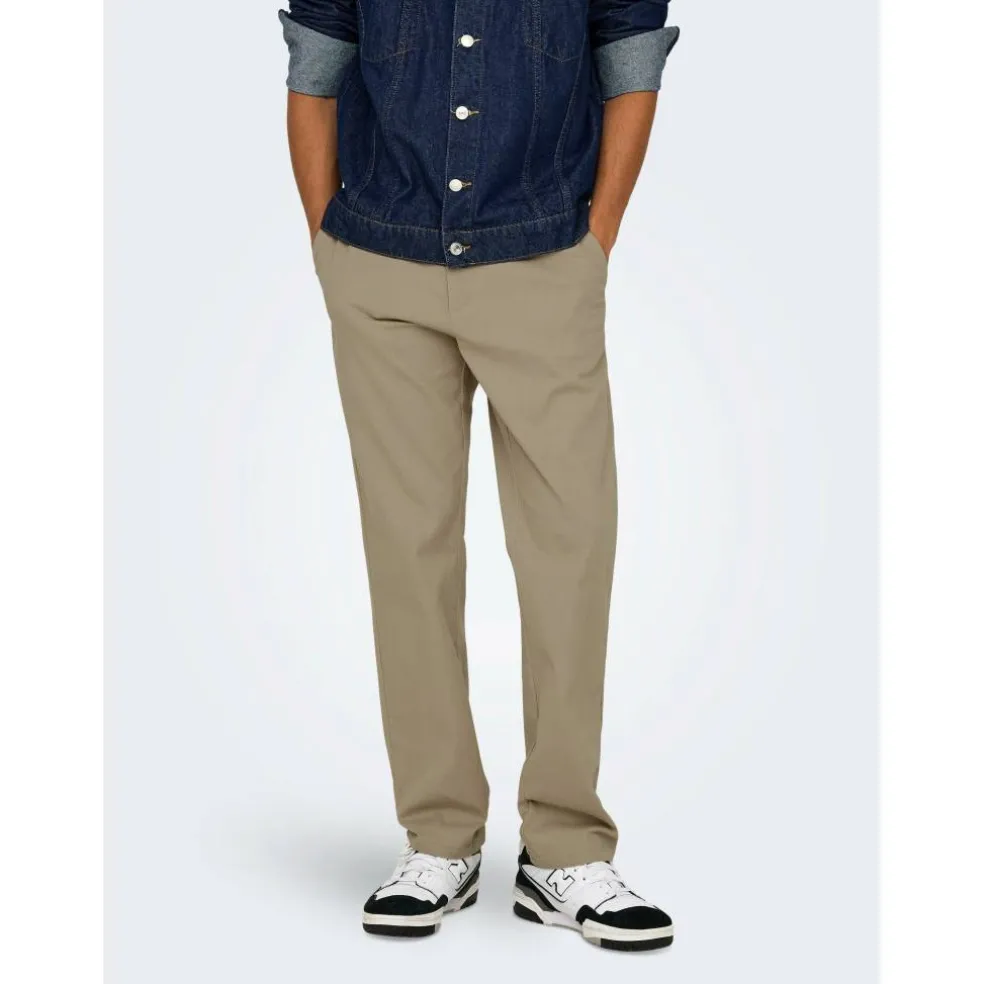 Men's Straight Leg Trousers