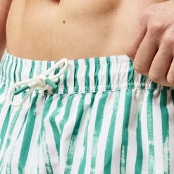 Men's Stripe Swim Shorts