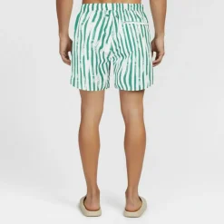 Men's Stripe Swim Shorts