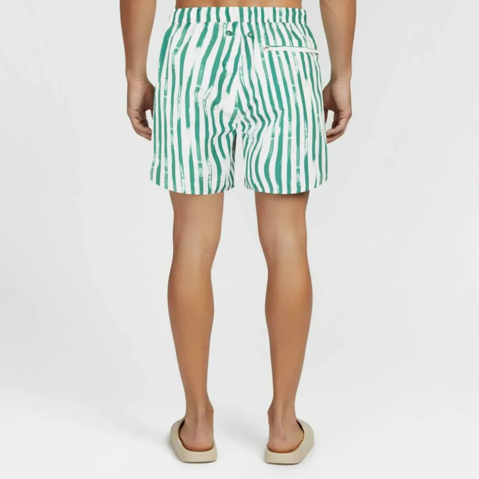 Men's Stripe Swim Shorts