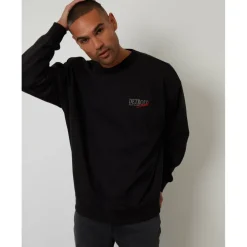 Men's TB Print Crew Neck Jumper