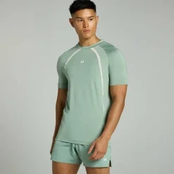 Men's Tempo Short-Sleeve Performance Gym Top