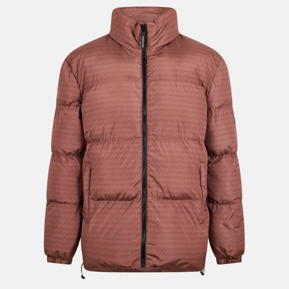 Men's Textured Puffer Jacket