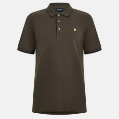 Men's Tipped Short Sleeve Polo Shirt