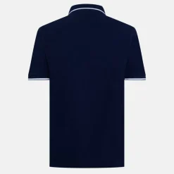 Men's Tipped Short Sleeve Polo Shirt