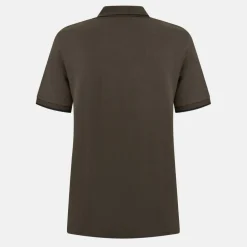 Men's Tipped Short Sleeve Polo Shirt