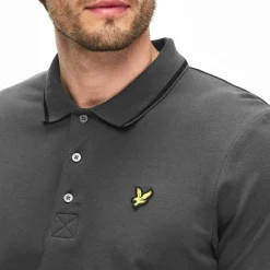 Men's Tipped Short Sleeve Polo Shirt