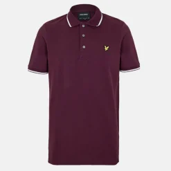 Men's Tipped Short Sleeve Polo Shirt