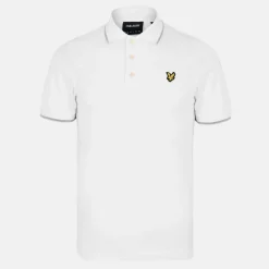Men's Tipped Short Sleeve Polo Shirt