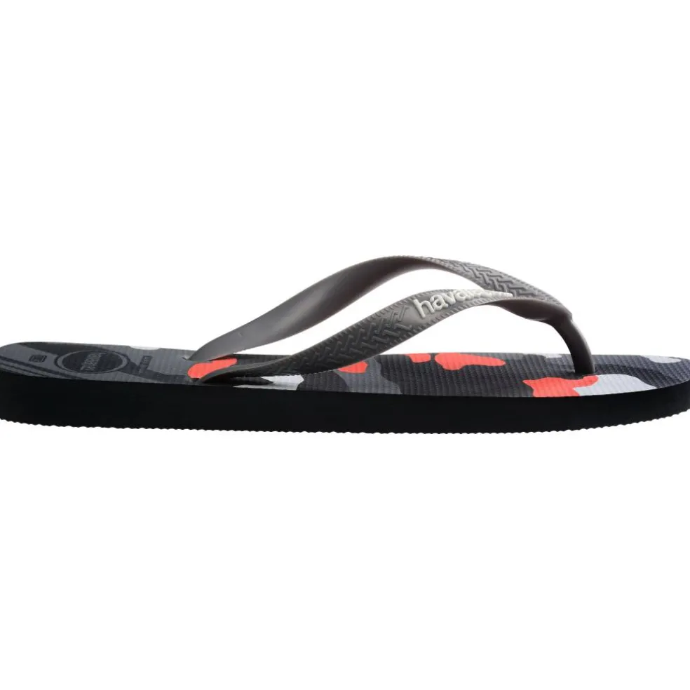 Men's Top Camo New Graphite Flip Flops