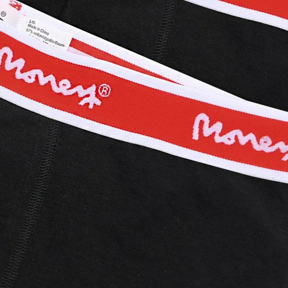 Men's Triple Black Cotton Trunks