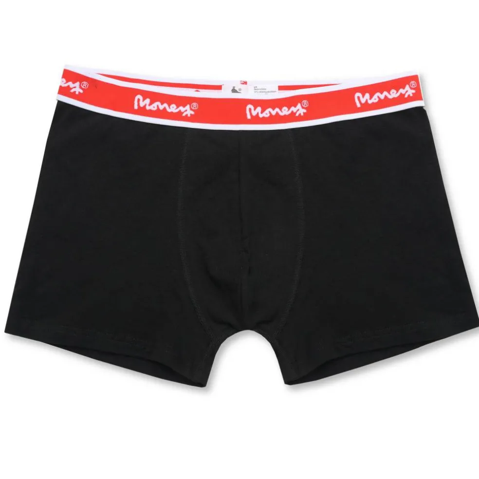Men's Triple Black Cotton Trunks