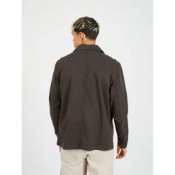 Men's Twill Cotton Long Sleeve Overshirt