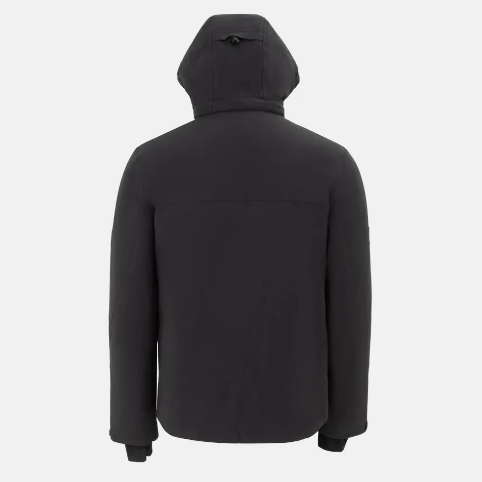 Men's Vail Waterproof Windproof Synthetic Insulated Detachable Hood Ski Jacket