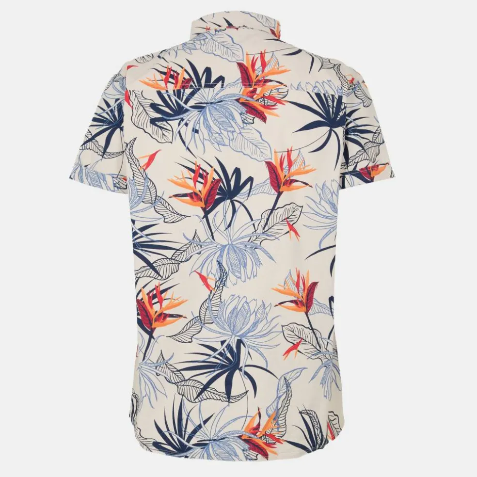 Men's Varla Short-Sleeve Patterned Shirt