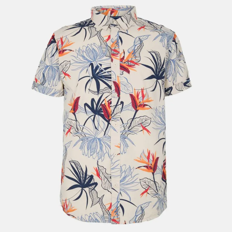 Men's Varla Short-Sleeve Patterned Shirt