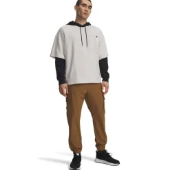 Men's Vibe Woven Open Hem Fleece Joggers