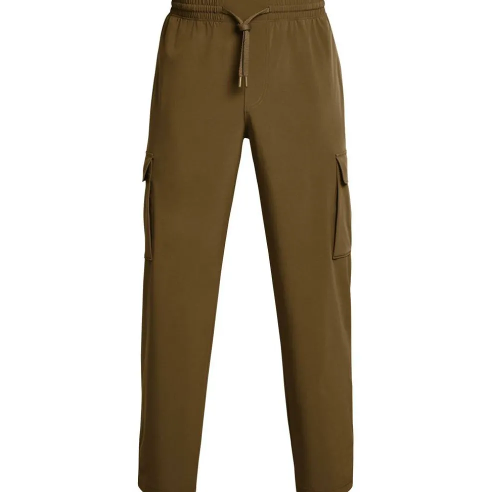 Men's Vibe Woven Open Hem Fleece Joggers
