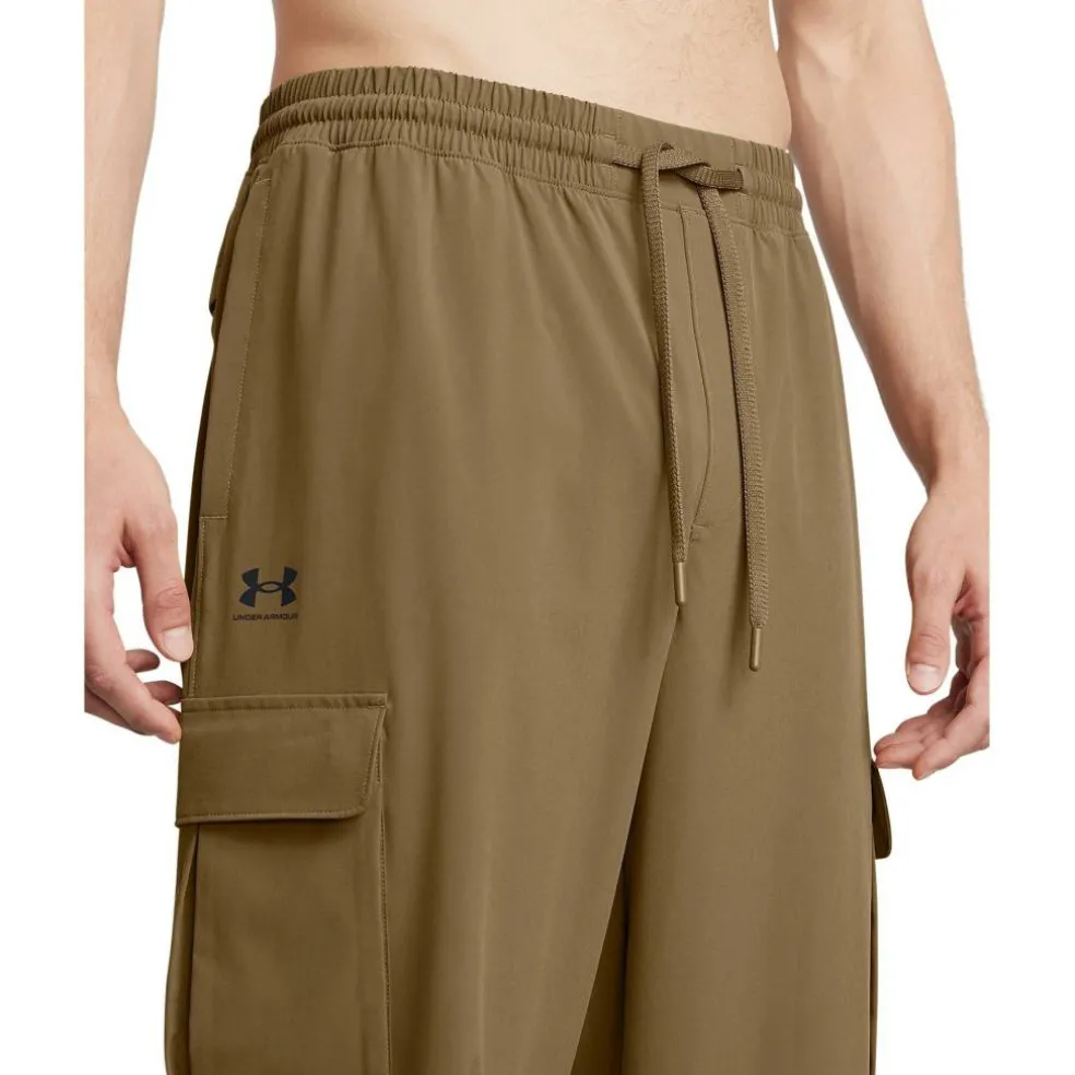 Men's Vibe Woven Open Hem Fleece Joggers