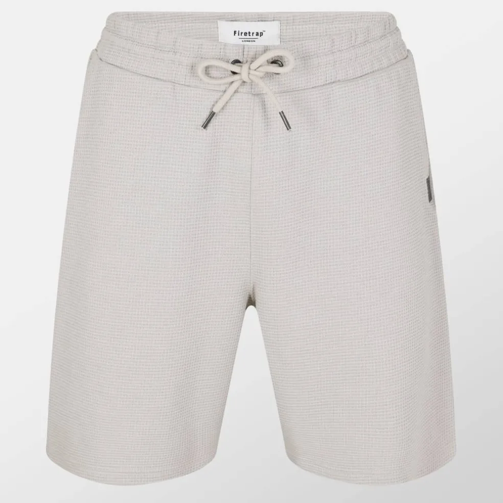 Men's Waffle Fleece Jogger Shorts