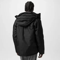 Men's Weather Water Resistant Detachable Hood Puffer Jacket