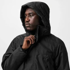 Men's Weather Water Resistant Detachable Hood Puffer Jacket