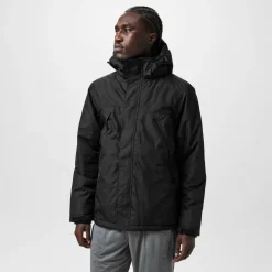 Men's Weather Water Resistant Detachable Hood Puffer Jacket