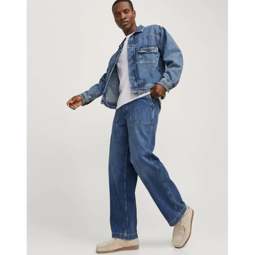 Men's Wide Leg Jeans