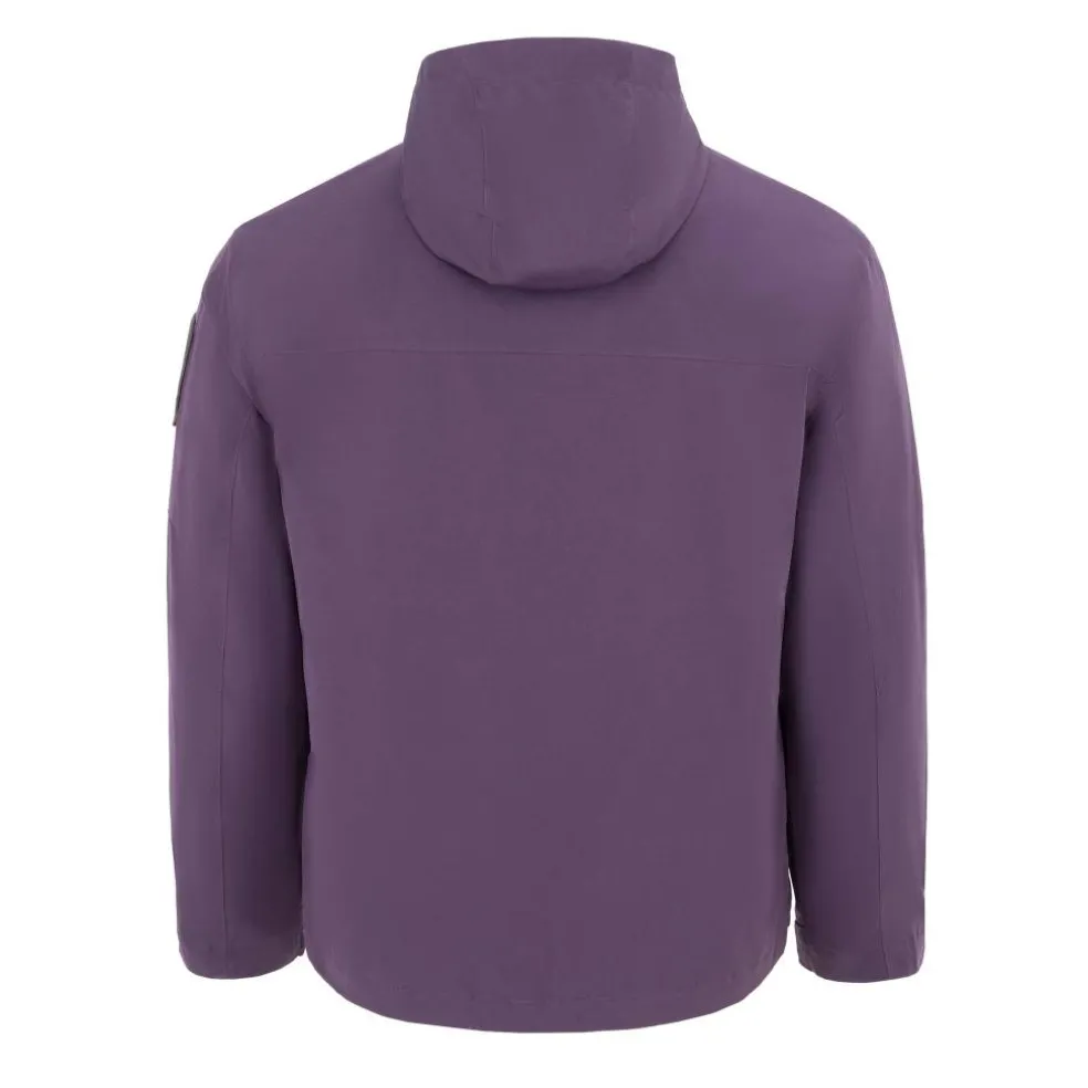Men's Windproof Hooded Long Sleeve Windbreaker