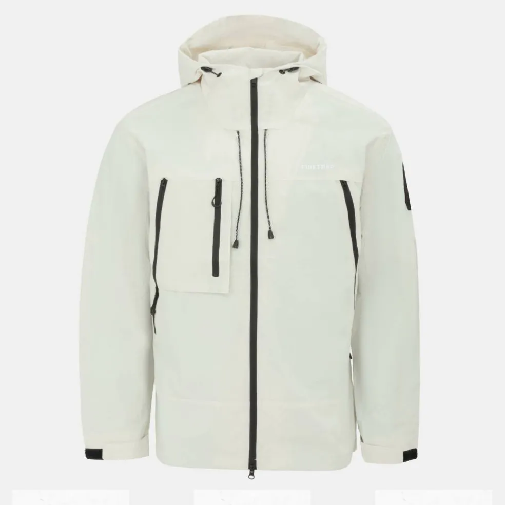 Men's Windproof Hooded Long Sleeve Windbreaker