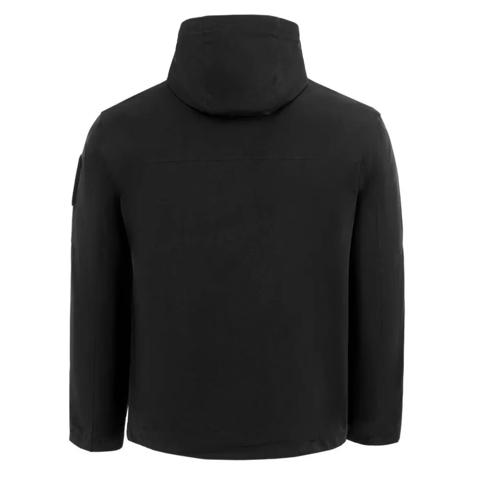 Men's Windproof Hooded Long Sleeve Windbreaker