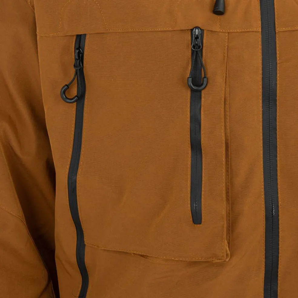 Men's Windproof Hooded Long Sleeve Windbreaker