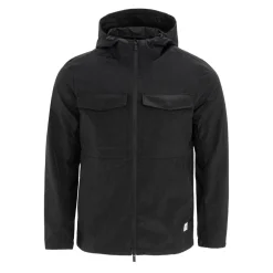 Men's Windproof Hooded Long Sleeve Reflective Performance Training Jacket