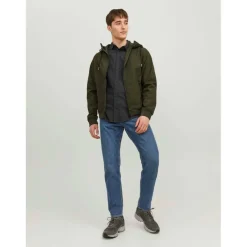 Men's Zipped Hooded Softshell Jacket