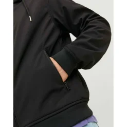 Men's Zipped Hooded Softshell Jacket