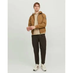 Men's Zipped Hooded Softshell Jacket
