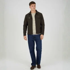 Men's Zip Up Shacket Overshirt