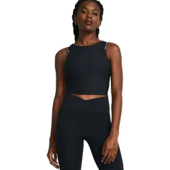 Meridian Rib Cropped Tank Womens