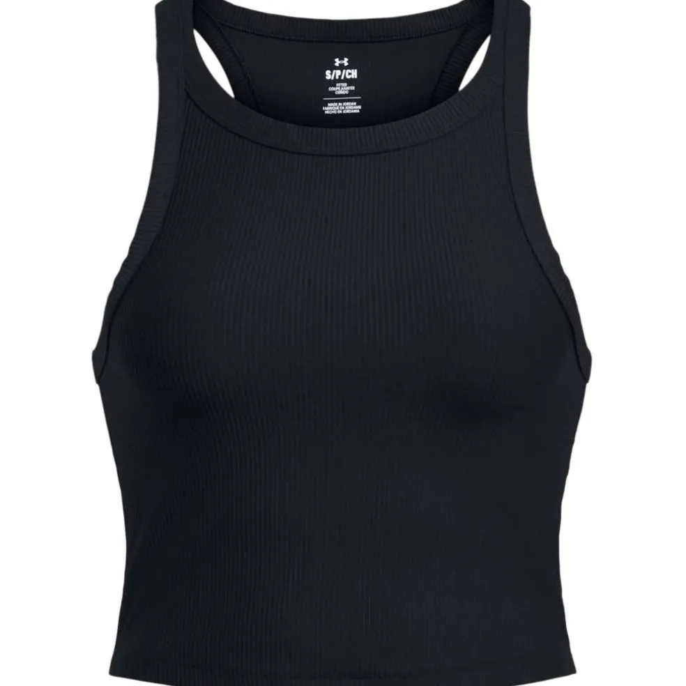 Meridian Rib Cropped Tank Womens