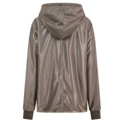 Mesh Hooded Jacket Womens
