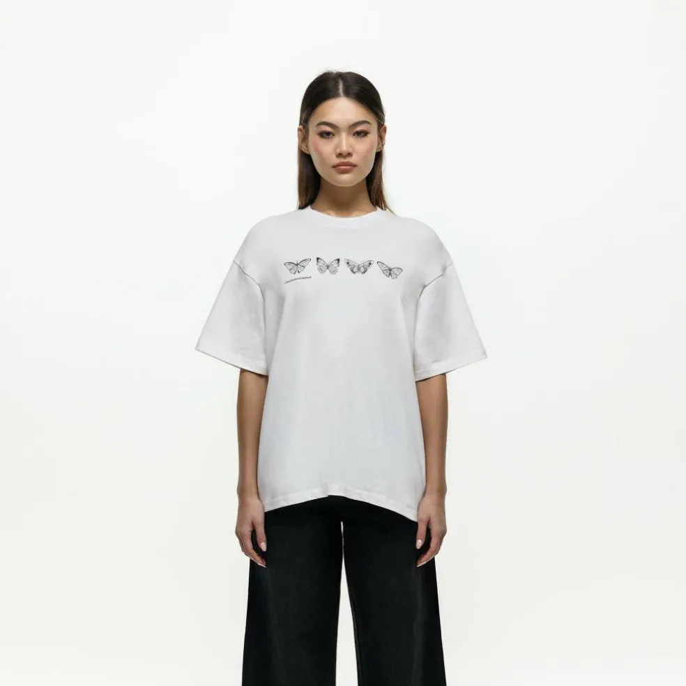 Metamorphosis Oversized T-shirt White