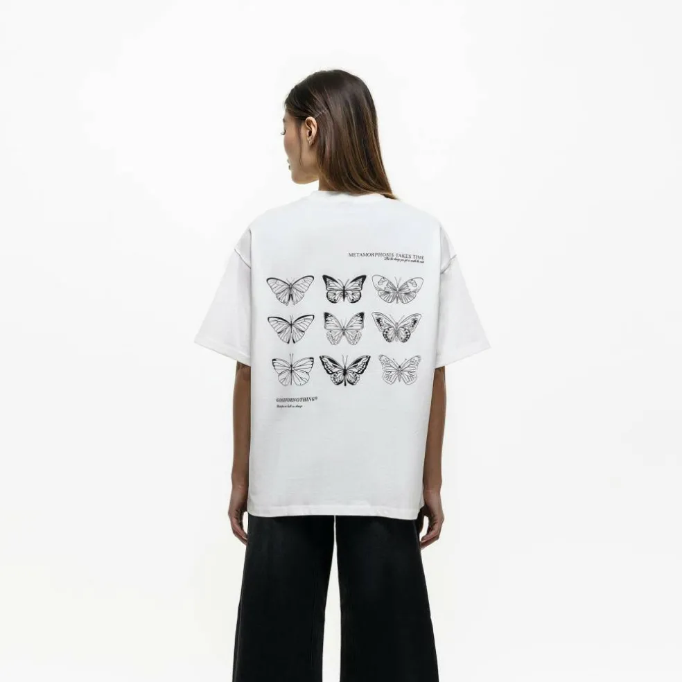 Metamorphosis Oversized T-shirt White
