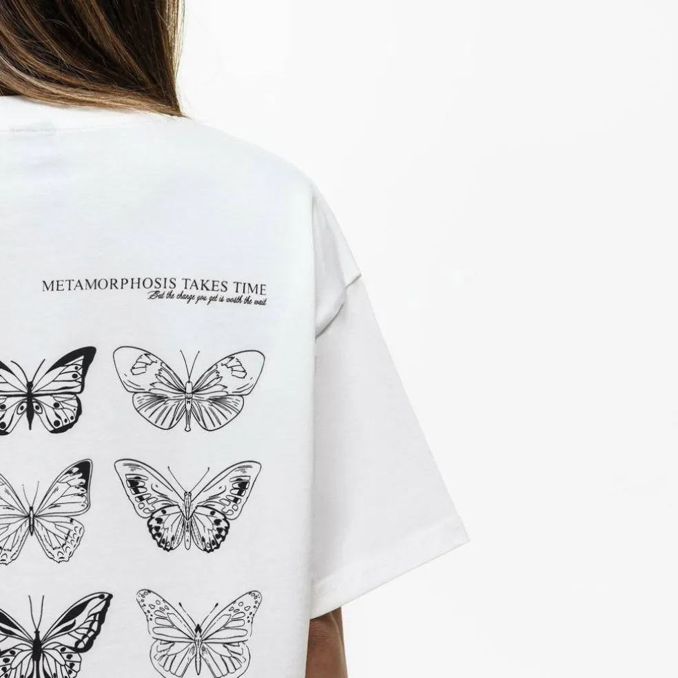 Metamorphosis Oversized T-shirt White