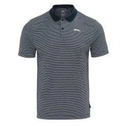 Micro Stripe Golf Polo Shirt Mens